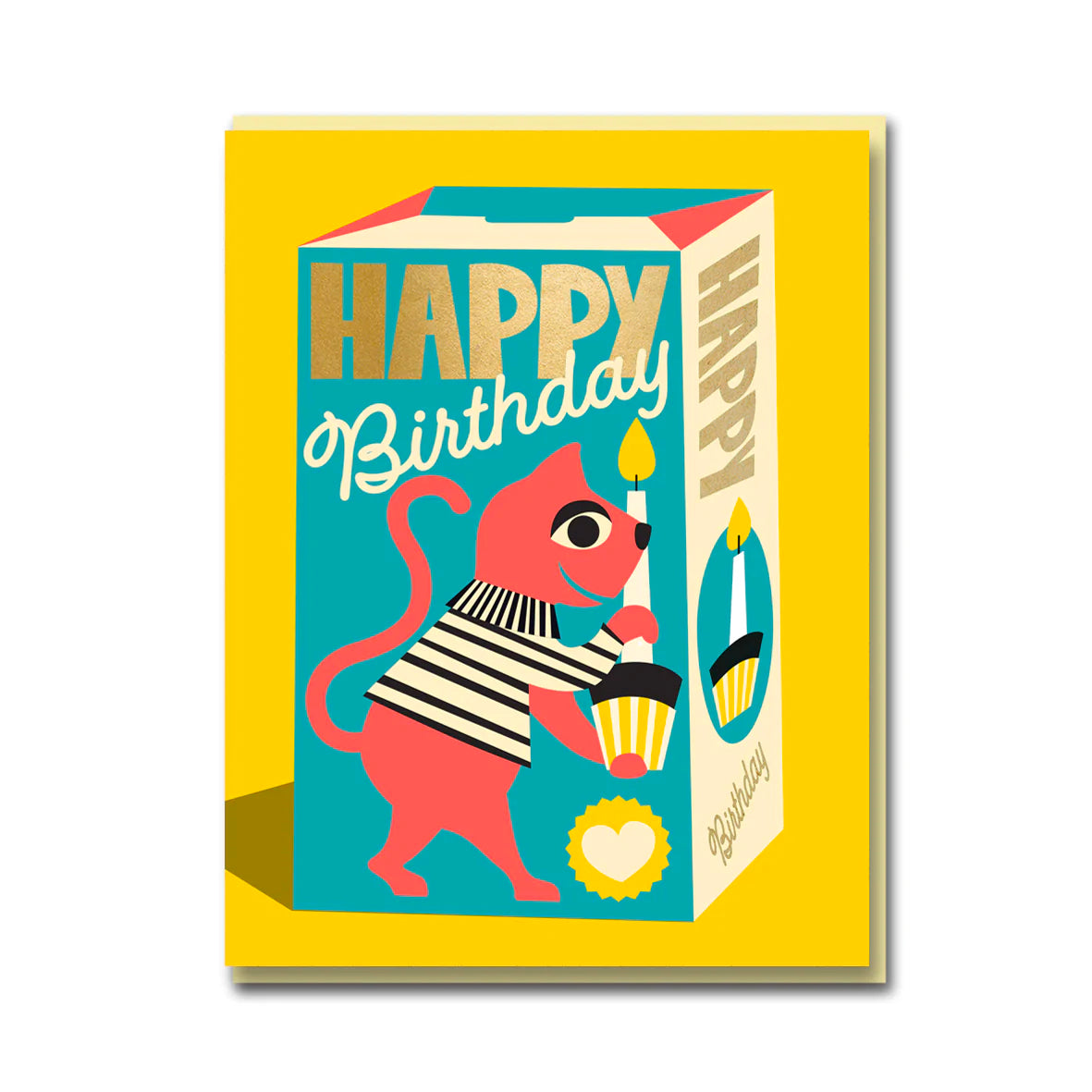 Alice Bureau Birthday Box Greetings Card