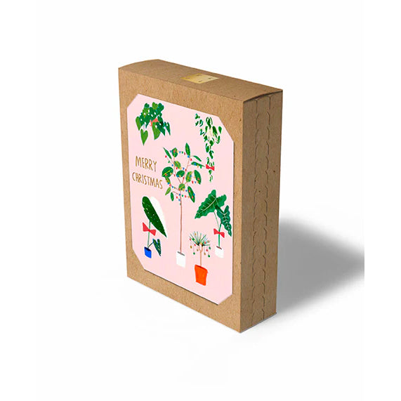 Carolyn Suzuki Botanical Christmas -  Box of Christmas Eight Cards