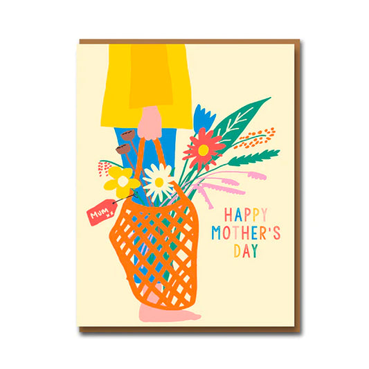 Flowers for Mum Card