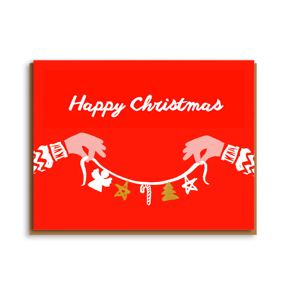 Happy Christmas Garland -  Box of Christmas Eight Cards