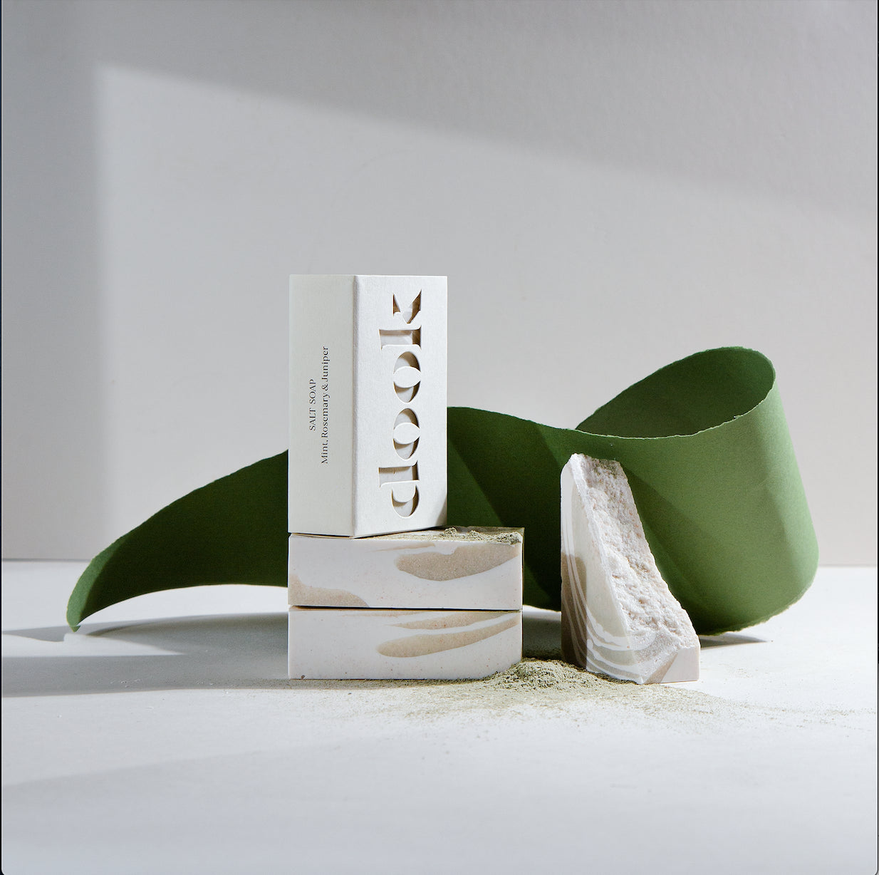 Mint, Rosemary & Juniper Handmade Salt Soap
