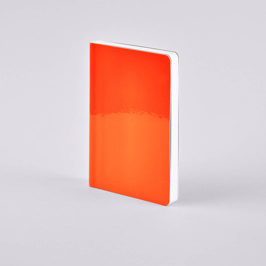 Candy A6 Dotted Journal in Shiny Neon Orange