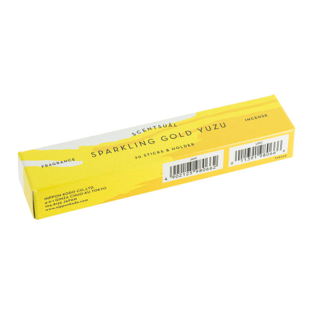 Sparkling Gold Yuzu Scentsual Incense