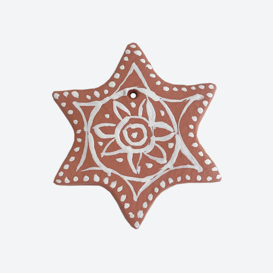 Clay Star Decoration