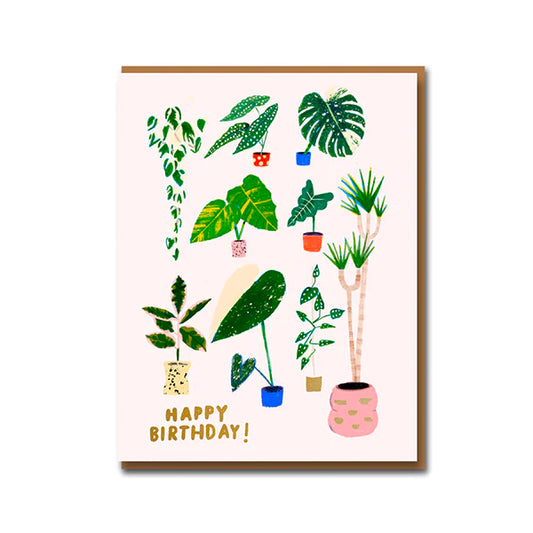 Garden Party Birthday Card