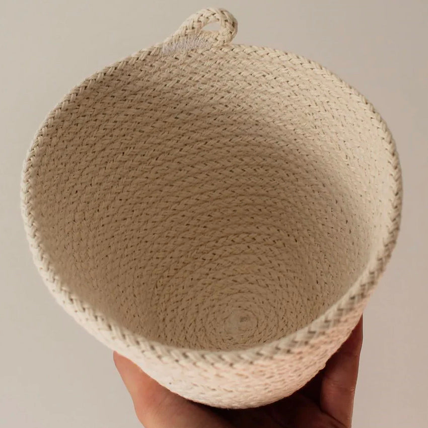 Stitched Rope Plant Pot