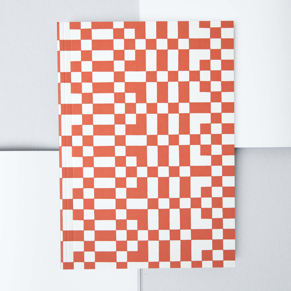 A5 Layflat Daily Planner - Otti Print in Rust