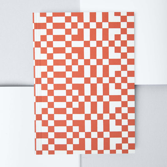 A5 Layflat Daily Planner - Otti Print in Rust