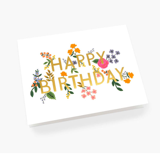 Wildwood Birthday Card