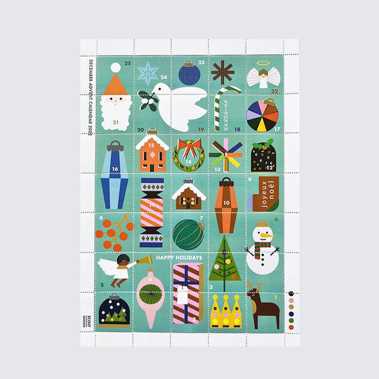 Christmas Advent Stamp Calendar 2022