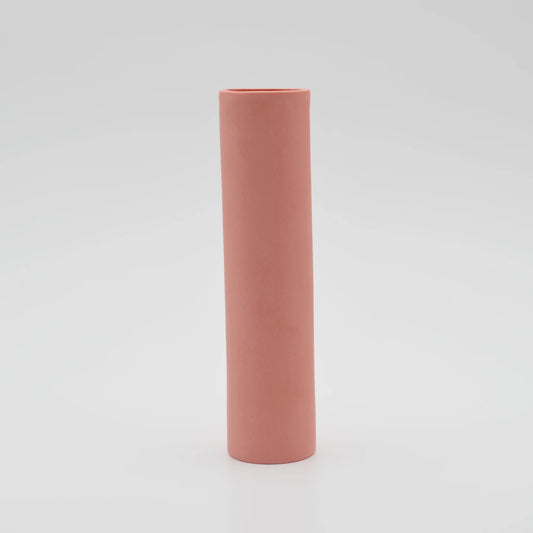 Medium Stem Vase in Pink