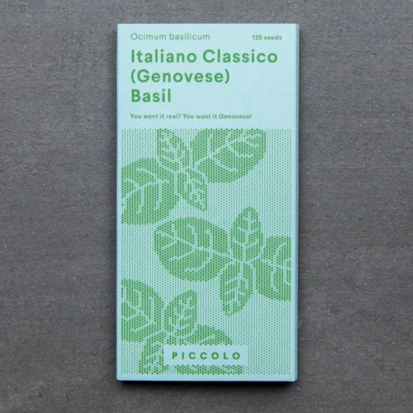 Basil Genovese Seed Packet