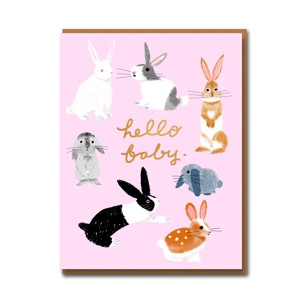 Bunny Baby Card
