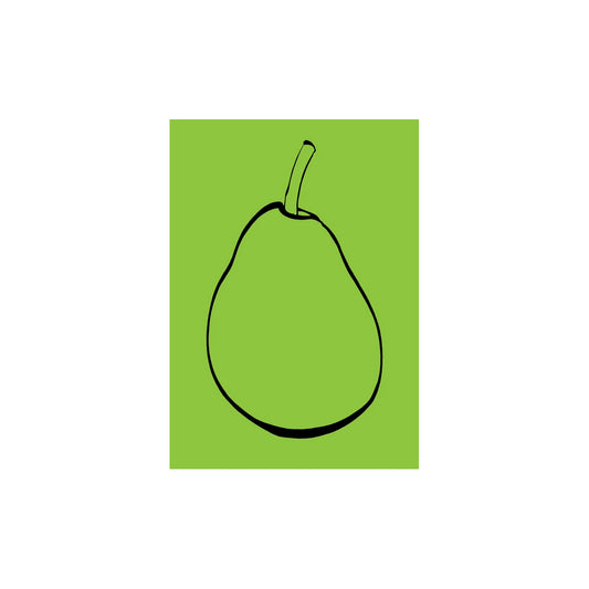 Big Green Pear Poster