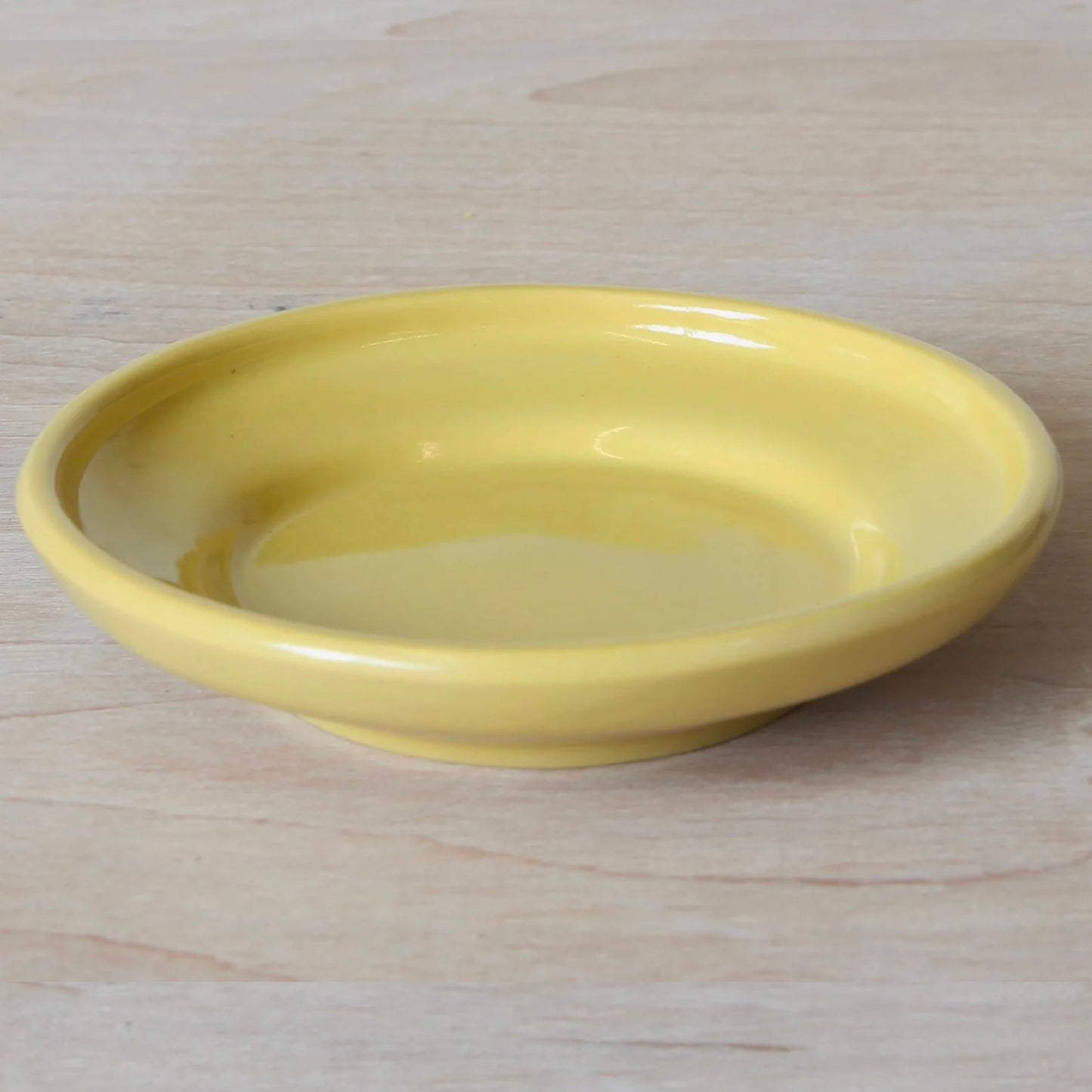 Saucer in Citron Yellow