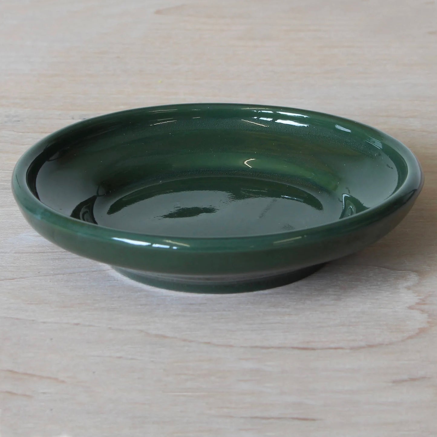 Saucer in Forest Green
